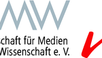 Logo der Gesellschaft für Medien in der Wissenschaft e.V., mit den Buchstaben GMW und einem roten Häkchen.
