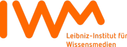 Logo des Leibniz-Instituts für Wissensmedien in orangefarbener Schrift auf weißem Hintergrund.