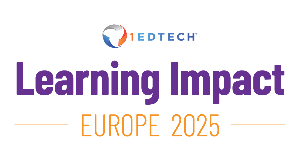 Learning_impact Logo von 1EdTech, Text: Learning Impact Europe 2025.